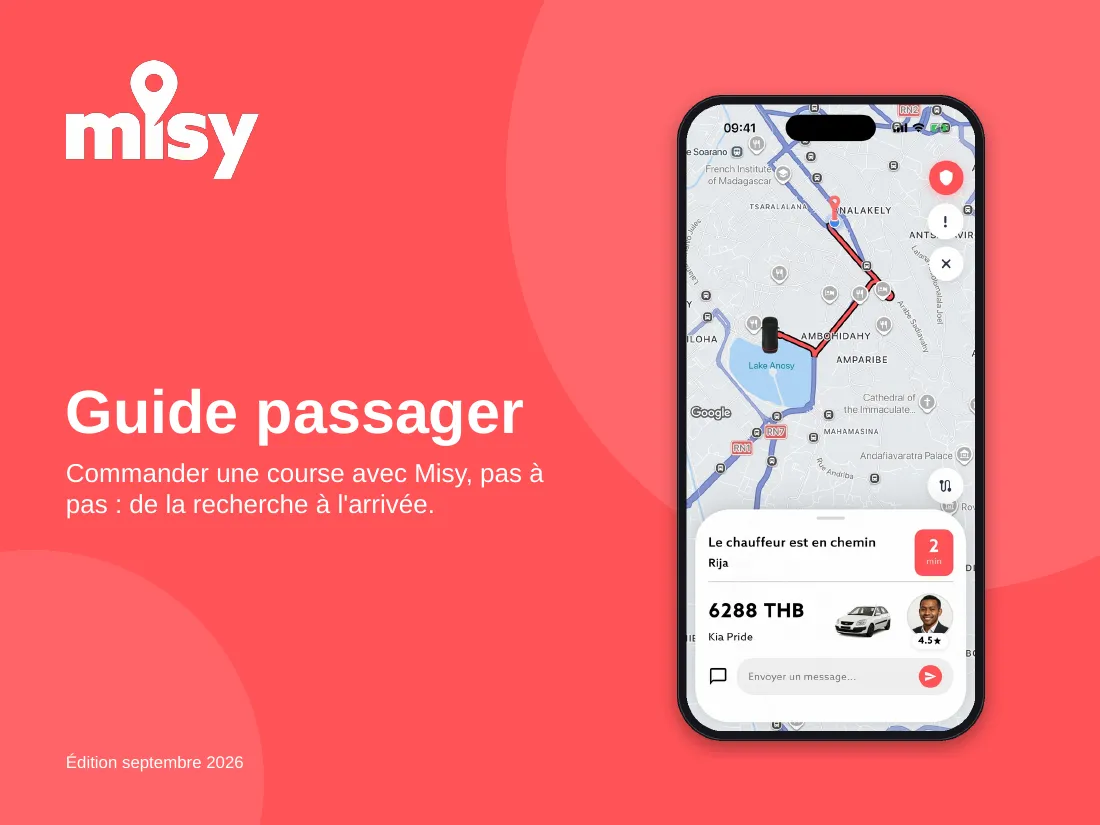 Couverture du guide passager Misy
